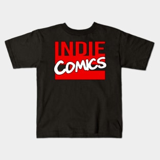 Indie Comics Logo Kids T-Shirt